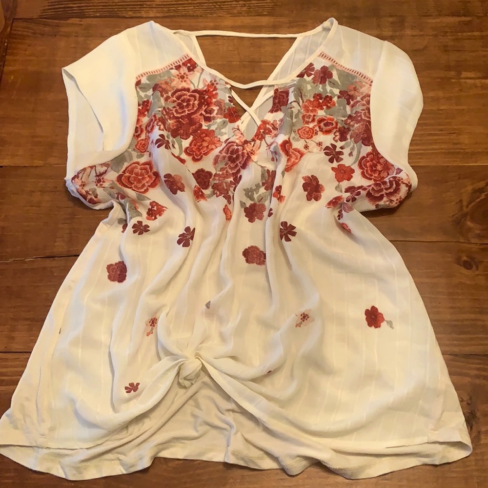 Maurices flowy top